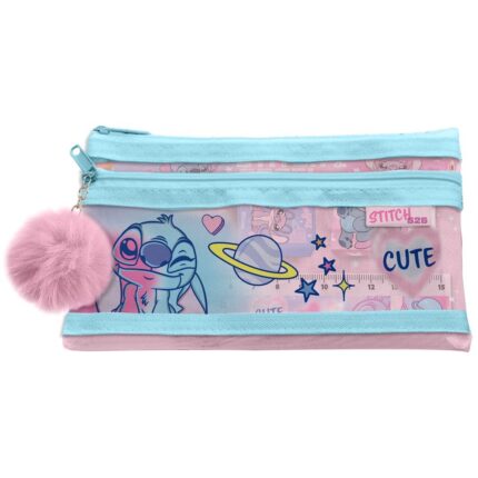 Set de papelería en estuche Stitch