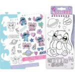 Set de papelería en estuche Stitch - Imagen 2