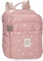 Mochila de Paseo Nude Joumma Disney Luma Mickey 27x32x13 cm Poliéster 11,2L