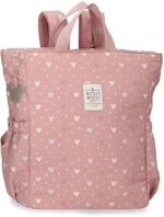 Mochila de Paseo Nude Joumma Disney Luma Mickey 32x35x13 cm Poliéster 14,6L
