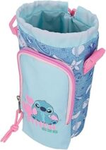 Bandolera Pequeña Azul Joumma Disney Stitch Hearts 8x22,5x8 cms Poliéster - Imagen 2