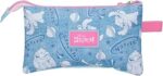Estuche Triple Azul Joumma Disney Stitch Hearts 22x12x5 cms Poliéster - Imagen 3