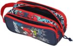 Estuche Triple Marino Joumma Marvel Grafity of Spiderman 22x10x9 cm Poliéster - Imagen 2