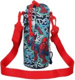 Bandolera Pequeña Marino Joumma Marvel Grafity of Spiderman  8x22,5x8 cm Poliéster - Imagen 2