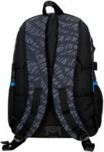 Mochila Escolar Doble Compartimento Adaptable a Carro Negro Movom Offside  32x45x19 cm Poliéster 27,36L - Imagen 2