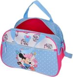Bolsa de Viaje Azul Claro Joumma Disney Minnie Flowers  40x28x22 cm Poliéster 24,6L - Imagen 2