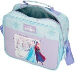 Neceser Adaptable con Bandolera Lila Joumma Disney Frozen In This Together 23x20x9 cm Poliéster - Imagen 2