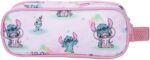 Estuche Doble Malva Joumma Disney Stitch You & Me  23x9x7 cm Poliéster - Imagen 3