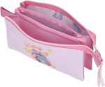 Estuche Triple Malva Joumma Disney Stitch You & Me  22x12x5 cm Poliéster - Imagen 2