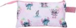 Estuche Triple Malva Joumma Disney Stitch You & Me  22x12x5 cm Poliéster - Imagen 3