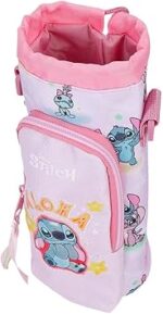 Bandolera Pequeña Malva Joumma Disney Stitch You & Me 8x22,5x8 cm Poliéster - Imagen 2