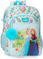 Mochila Escolar Azul Claro Joumma Disney Frozen Forever 30x40x12 cm Poliéster 14,4L