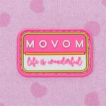 Mochila Escolar Adaptable a Carro Malva Movom Good Day  30x38x12 cm Poliéster 13,7L - Imagen 3