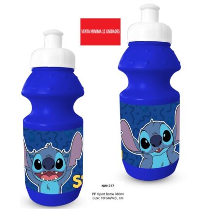 Botella Deportiva Stitch Disney