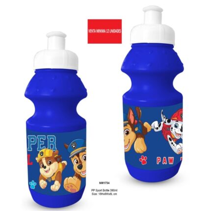 Botella Deportiva Patrulla Canina 380ml