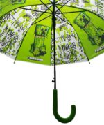 PARAGUAS AUTO NIÑO TRANSPARENTE MINECRAFT 48,5 CM - Imagen 2