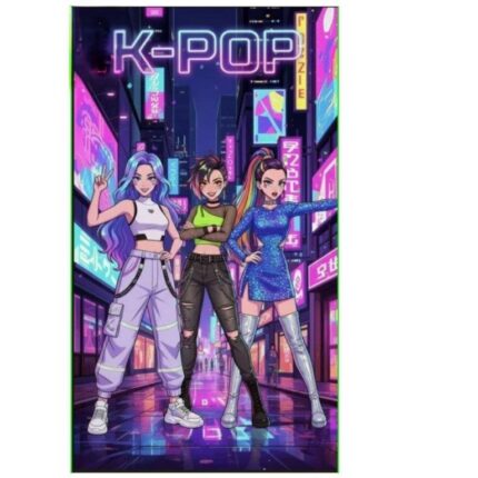 Toalla K-Pop Microfibra 70x140cm