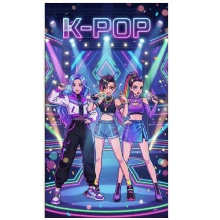 Toalla K-Pop Microfibra 70x140cm
