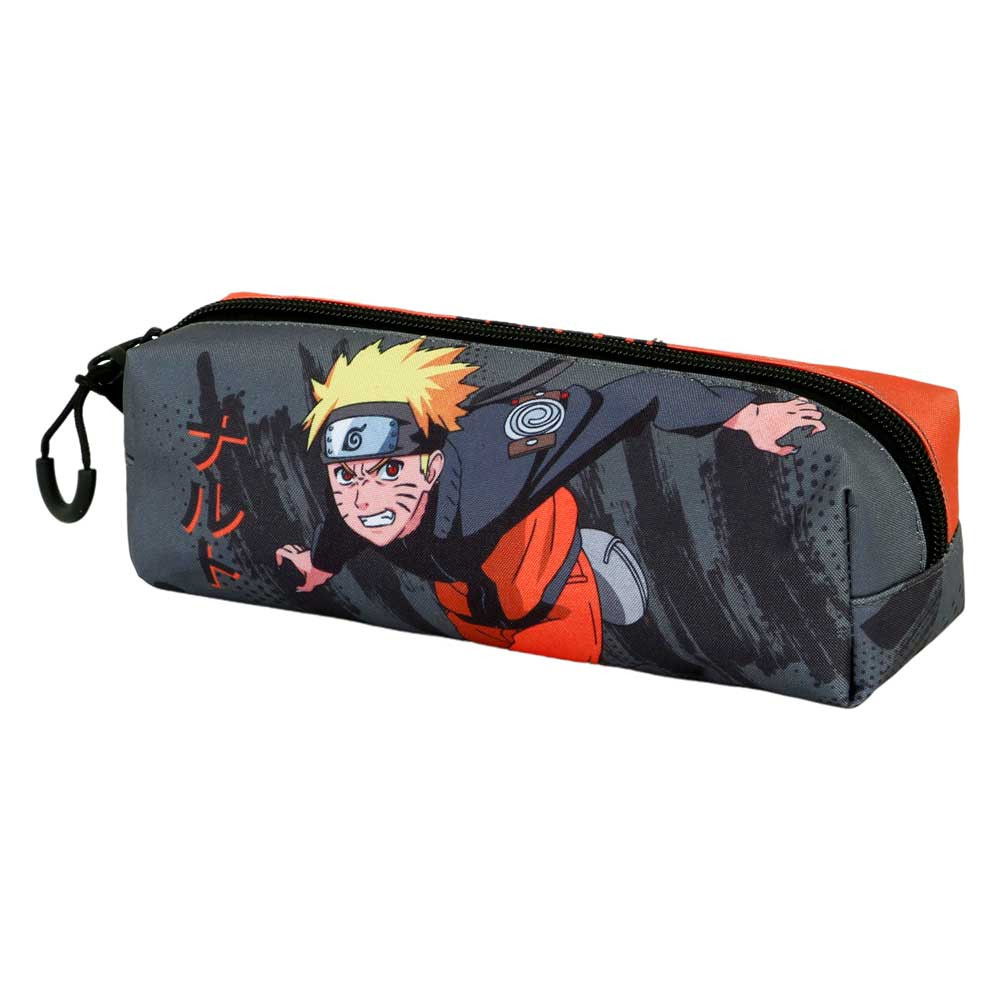 estuche-naruto-gris Portatodo Cuadrado Naruto Shuriken-Estuche - Imagen 1