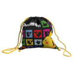 Lote Pokemon, Poncho Toalla, Botella, Saquito y Mochila - Imagen 2