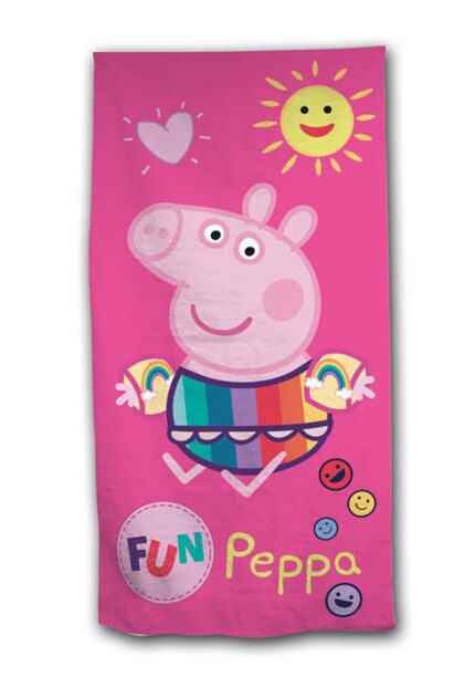 TOALLA MICROFIBRA PEPPA PIG 70X140CM