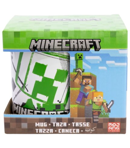 Taza Ceramica 325ml En Caja Regalo Minecraft Iconicmono Young adult