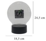 Reloj con luz LED Real Madrid Metacrilato - Imagen 5