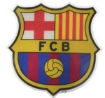 Sticker Relieve F.C.Barcelona 10x10cm - Imagen 2