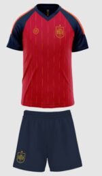 Kit Infantil Camiseta y Pantalon Roja Seleccion Española Lamine Yamal - Imagen 2