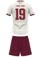 Kit Infantil Camiseta y Pantalon Blanca Seleccion Española Lamine Yamal
