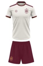 Kit Infantil Camiseta y Pantalon Blanca Seleccion Española