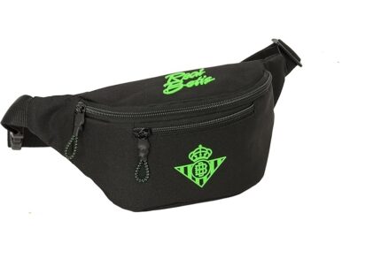 Riñonera con Bolsillo Exterior,  Real Betis BALOMPIÉ – Ideal para Jóvenes y Niños de Diferentes Edades, Cómoda y Versátil, Calidad y Resistencia, 23x9x12 cm