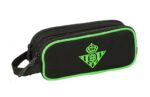Portatodo Doble Niño,REAL BETIS BALOMPIÉ -  Estuche Infantil, Estuche Niño, Ideal para Niños en Edad Escolar, Cómodo y Versátil, Calidad y Resistencia, 21x6x8 cm