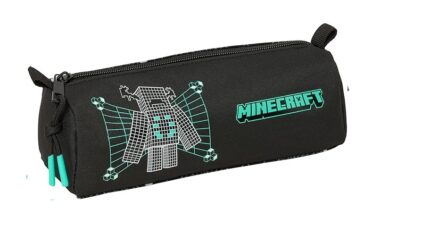 Portatodo con Cremallera y Compartimiento, Minecraft Screen – Estuche Infantil, Estuche Niño, Ideal para Niños en Edad Escolar, Cómodo y Versátil, Calidad y Resistencia, 21x7x8 cm