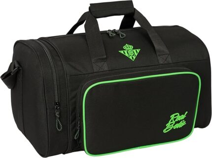 Bolsa de Deporte Infantil, REAL BETIS BALOMPIÉ – Mochila, Ideal para Niños de Diferentes Edades, Cómoda y Versátil, Calidad y Resistencia, 47x27x26 cm
