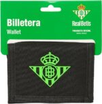 Cartera Billetera,REAL BETIS BALOMPIÉ -  Cartera Billetera, Monedero, Cómoda y Versátil, Calidad y Resistencia, 12.5x9.5 cm