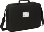 Cartera Extraescolares,REAL BETIS BALOMPIÉ -  Maletín Portatodo, Bandolera, Cómoda y Versátil, Calidad y Resistencia, 38x6x28 cm - Imagen 2