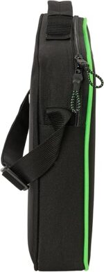 Cartera Extraescolares,REAL BETIS BALOMPIÉ -  Maletín Portatodo, Bandolera, Cómoda y Versátil, Calidad y Resistencia, 38x6x28 cm - Imagen 3