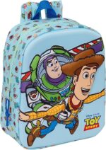 Mochila de Guardería 3D, TOY STORY – Fácil Limpieza, Ideal para Niños de Diferentes Edades, Cómoda y Versátil, Calidad y Resistencia, 22x10x27 cm
