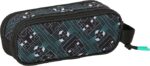 Portatodo Doble Niño, MINECRAFT SCREEN – Estuche Infantil, Estuche Niño, Ideal para Niños en Edad Escolar, Cómodo y Versátil, Calidad y Resistencia, 21x6x8 cm - Imagen 2