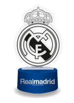 LÁMPARA LED EFECTO 3D 17X13X9CM DE REAL MADRID CF