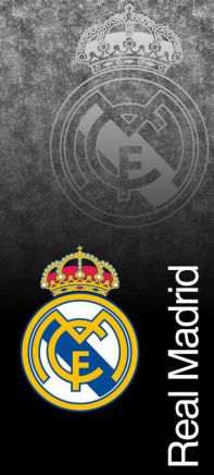 Toalla Real Madrid 100% Algodon 75x150cm. 400 gmr