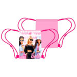 Lote Barbie, Set Glitter, Mochila, Portatodo y Saco Mochila - Imagen 3