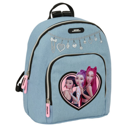 Mochila Huntrix Kpop Demon Hunters 25x13x30cm