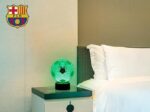 Reloj con luz LED F.C.Barcelona Metacrilato - Imagen 3