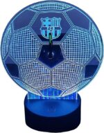 Reloj con luz LED F.C.Barcelona Metacrilato