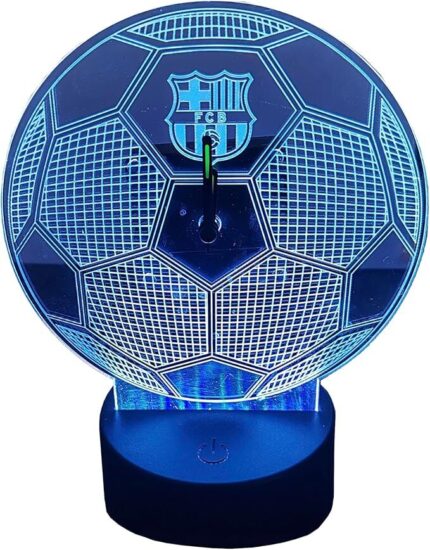 Reloj con luz LED F.C.Barcelona Metacrilato
