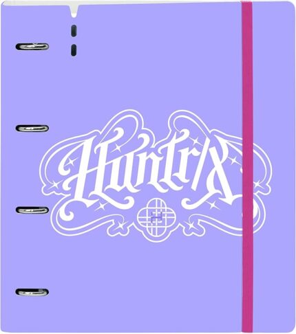 Carpeta Kpop Demon Hunters 4 anillas
