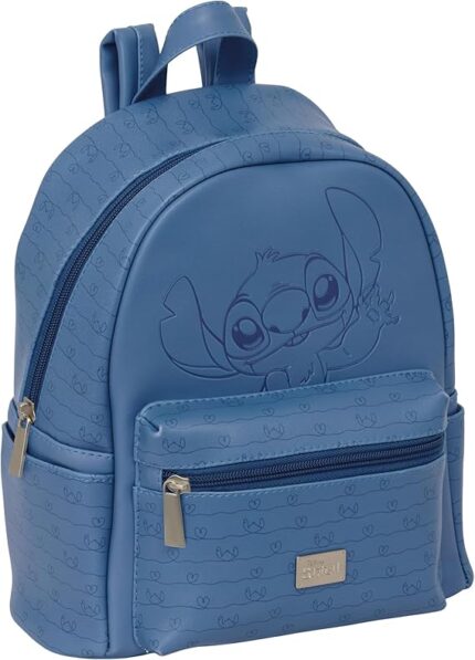 Mochila Pequeña Stitch 24x12x28cm