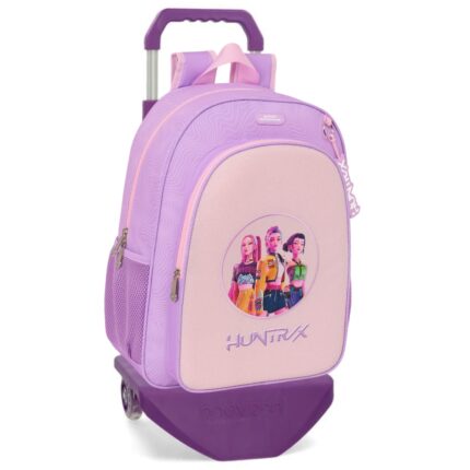 Mochila con Carro Iconic Kpop Demon Hunters 42cm adaptable